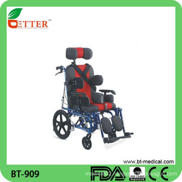 Aluminum Rechlining high backrest wheelchair